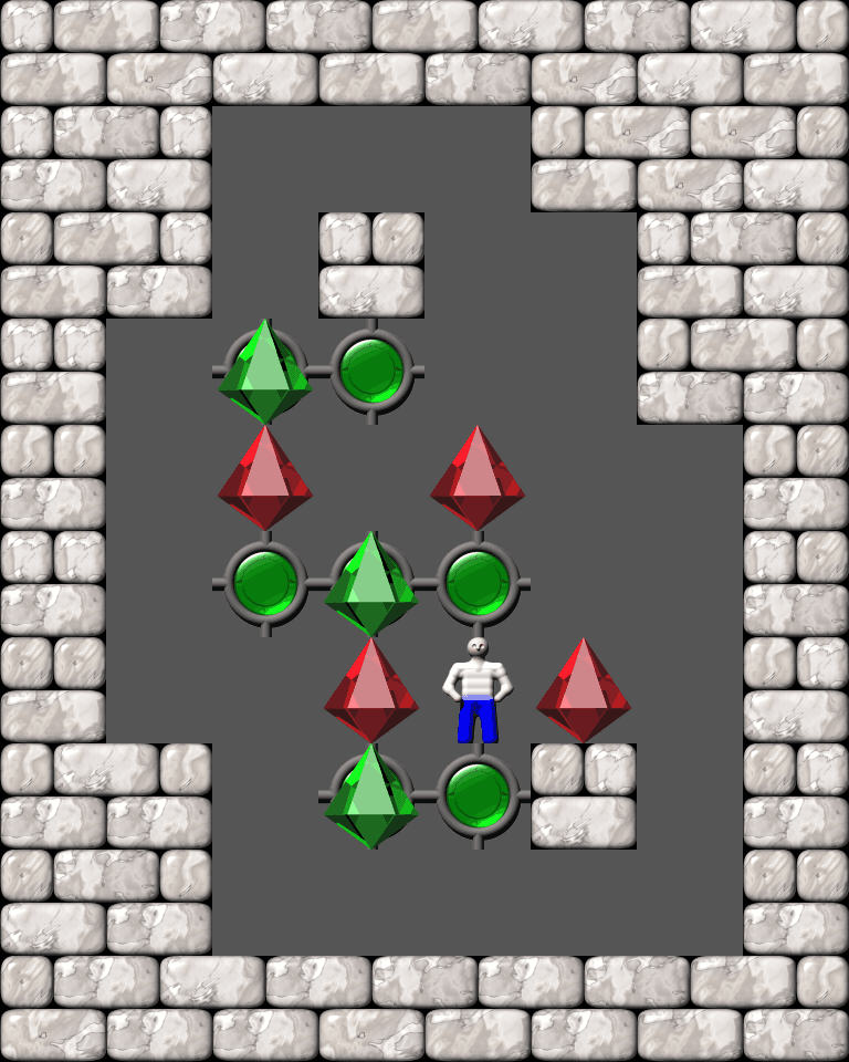 Сокобан More Bugs collections уровень 264
